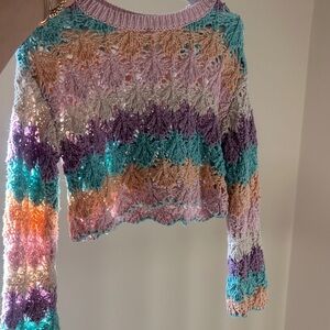 Zara Kids crochet top